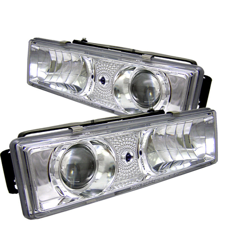 Spyder 5009296 fits Chevy 88-99 C/K Series 1500 Projector Headlights Chrm High