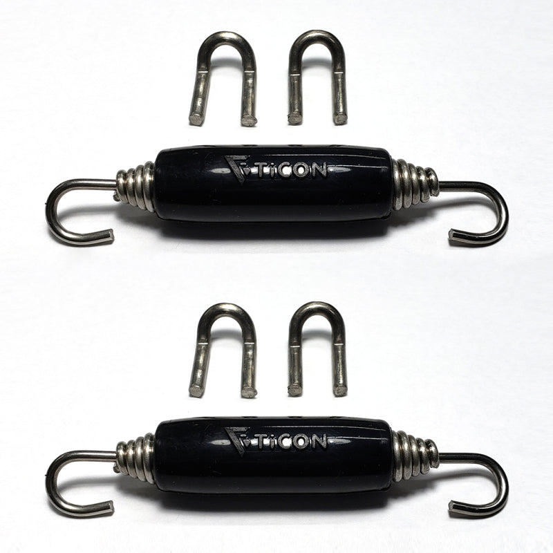 Stainless Bros 608-00215-1101 Spring Tab Kit - 5 Pack SS304 (5 Springs 10 Hooks