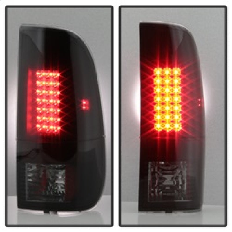 Spyder 5083296 fits Ford 08-16 Super Duty LED Tail Lights Black Smoke ALT-YD-FS