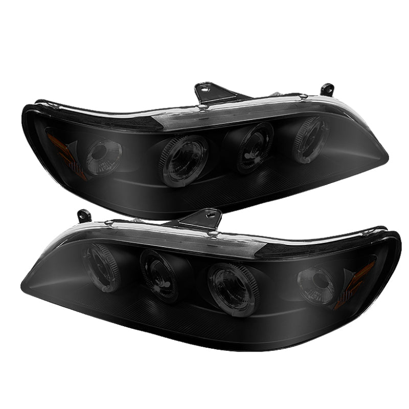 Spyder 5010728 fits Honda 98-02 Accord 1PC Projector Headlights LED Halo Amber