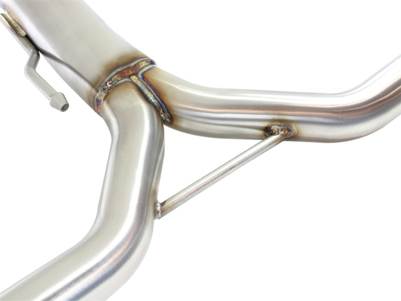 AFE 49-36605  Exhaust 304SS Dual Cat-Back w/ Polished Tips 13-17 fits Honda Acc