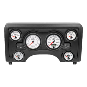 AutoMeter 90011-10 Autometer Phantom II Direct Fit Dash Kit 97-06 fits Jeep TJ (2 x 3-3/8in. / 4 x 2-1/16in.)
