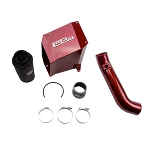 Wehrli WCF100190-RED 01-04 fits Chevrolet Duramax LB7 4in Intake Kit - WCFab Red