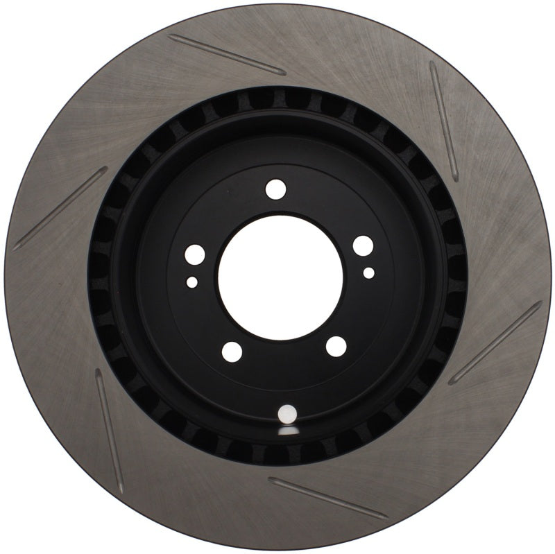 Stoptech 126.46075SR Power Slot 08-09 Evo 10 Slotted Right Rear Rotor