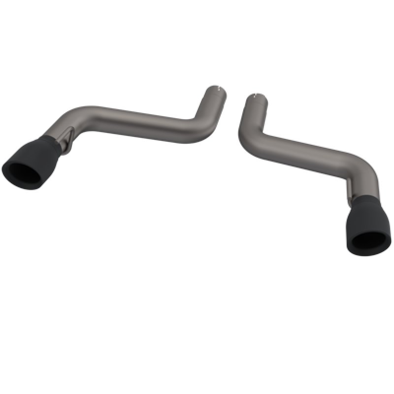 QTP 700116B 2016-2024 fits Chevrolet Camaro SS QTP Eliminator Axle Back Black Tips