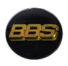 BBS 56.24.038 Center Cap 80.6mm Black/Gold -D