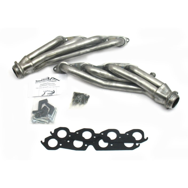 JBA 1822S GM Truck 7.4L Voretc w/o A.I.R. Injection 1-3/4in Primary Raw 409SS Cat4Ward Header