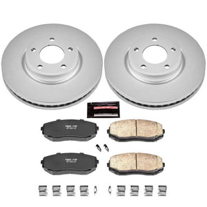 PowerStop fits Ford 07-09 Edge Front Z17 Evolution Geomet Coated Brake Kit