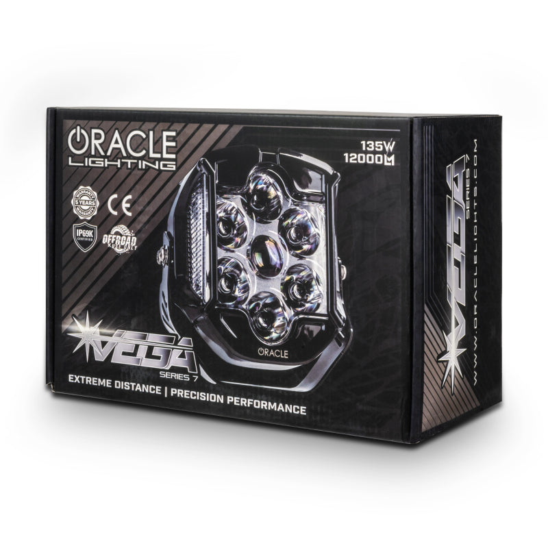 ORACLE Lighting 5921-7-001 VEGA Series 7 Laser+LED Combo Auxiliary Light Pod - 6000K