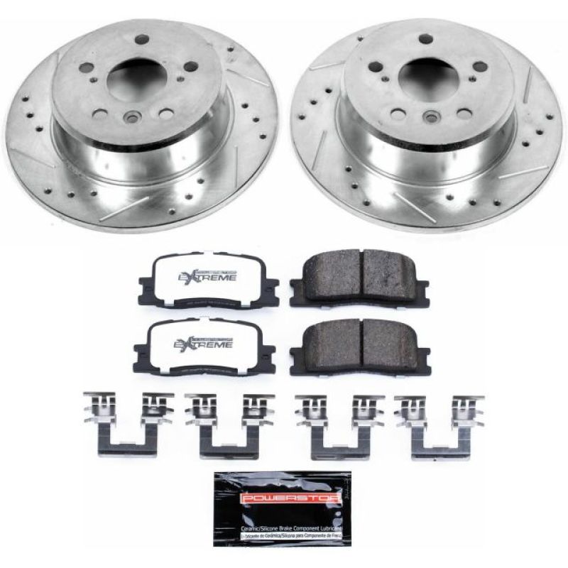 PowerStop K1069-36 01-03 fits Toyota Highlander Rear Z36 Truck & Tow Brake Kit