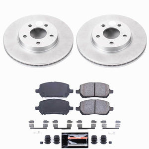 Power Stop 07-10 Chevrolet Cobalt Front Z23 Coated Brake Kit