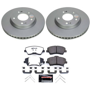 Power Stop 23-24 Kia Niro Front Z36 Coated Truck & Tow Brake Kit