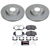 Power Stop 23-24 Kia Niro Front Z36 Coated Truck & Tow Brake Kit