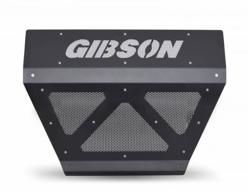 Gibson  999701000S-B fits Polaris RZR UTV Beauty Plate - Black Ceramic