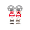 PowerStop KC1237 26 fits Acura CL Front Z26 Street Warrior Brake Kit w/Calipers