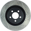 Stoptech 127.63063L SportStop fits Chrysler SRT-8 Front-L Drilled/Slotted Rotor