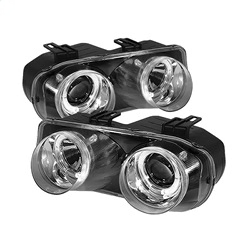 Spyder 5008688 fits Acura 94-97 Integra Projector Headlights LED Halo -Chrome H