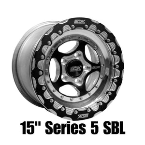 Belak Wheels 15354100s52BS Belak 15x3.5 / 2.2in BS / 4x100 BP / series 5 Wheel - Monoblock