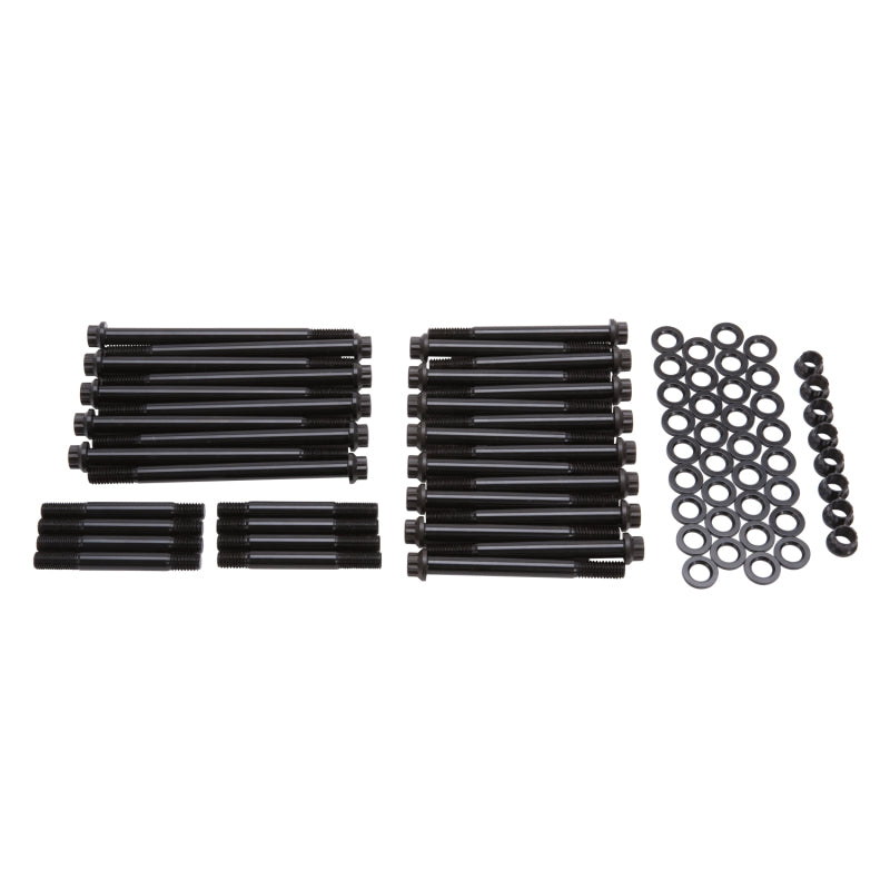 Edelbrock 8513 Head Bolt Kit fits Chrysler 426 CI Hemi V8 High Performance w/ Hex Head for Stock Replacement