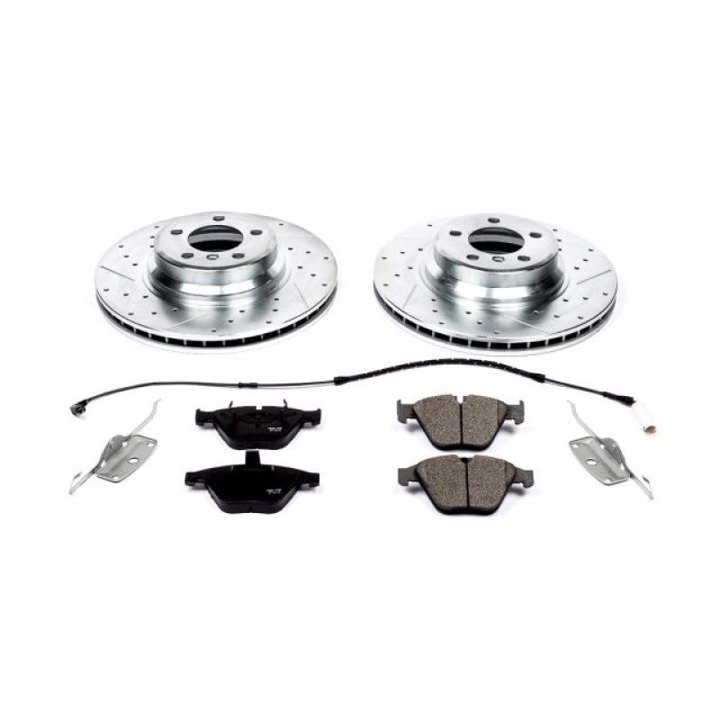 PowerStop K2054 fits BMW 02-05 745i Front Z23 Evolution Sport Brake Kit