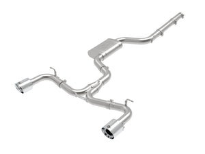 AFE 49-36422-P rce XP 3in-2.5in SS Exhaust Cat-Back 18-19 fits Volkswagen GTI (