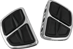 Kuryakyn 7611 Kuryakyn Kinetic Mini Boards Without Adapter Chrome