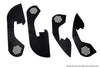 Revel 1TR5GDAS01B GT Design Kick Panel Cover (Blue Stitch) 16-19 fits Subaru WRX