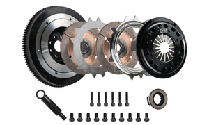 DKM Clutch MR-034-041 fits VW Corrado/Golf/GTI (1.8T) Ceramic Twin Disc MR Clutch w/Flywheel (650 ft/lbs Torque)