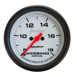 AutoMeter 5879 Autometer Phantom 2-5/8in Wideband Air Fuel Ratio Gauge