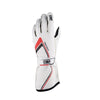 OMP IB0-0772-A01-020-S Tecnica Gloves My2021 White - Size S (Fia 8856-2018)