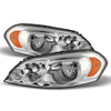 9026232 Xtune fits Chevy 06-13 Impala Monte Carlo 06-07 Crystal Headlights Chr