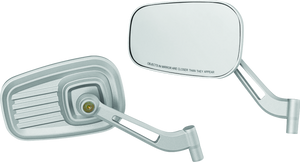 Kuryakyn 6654 Kuryakyn Dillinger Mirrors Silver