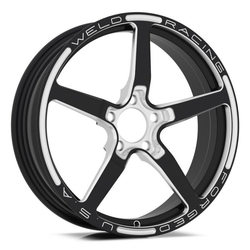 Weld  88B-1806275 Alumastar 1-Piece 18x6 / 5x4.75 BP / 2.7in. BS Black Wheel
