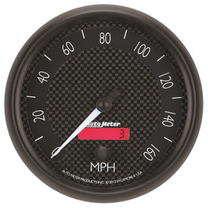 AutoMeter 8089 Autometer GT Series 5in In Dash 0-160 MPH Electronic Programmable Speedometer