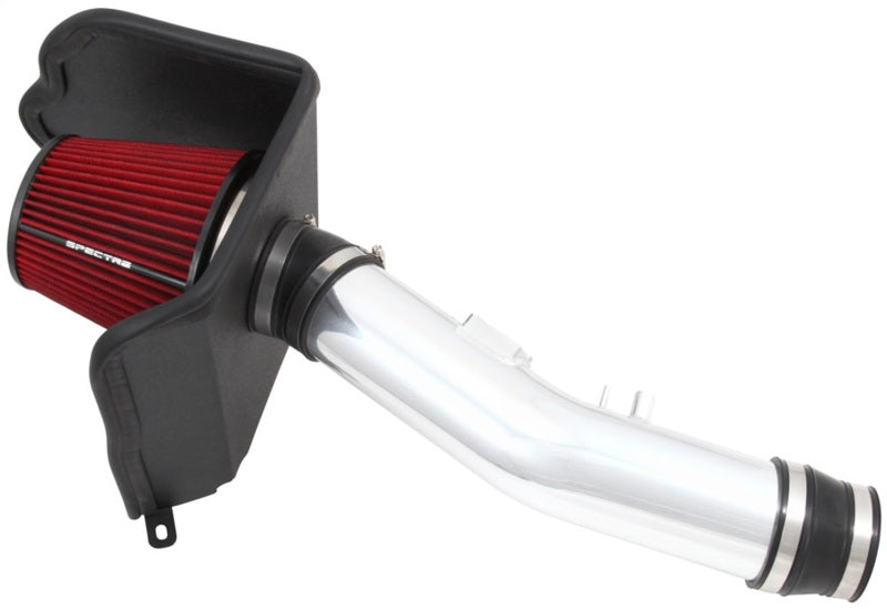 Spectre 9002 10-18 fits Toyota FJ 10-15 4Runner V6-4.0L F/I Air Intake Kit - Polished w/Red Filter