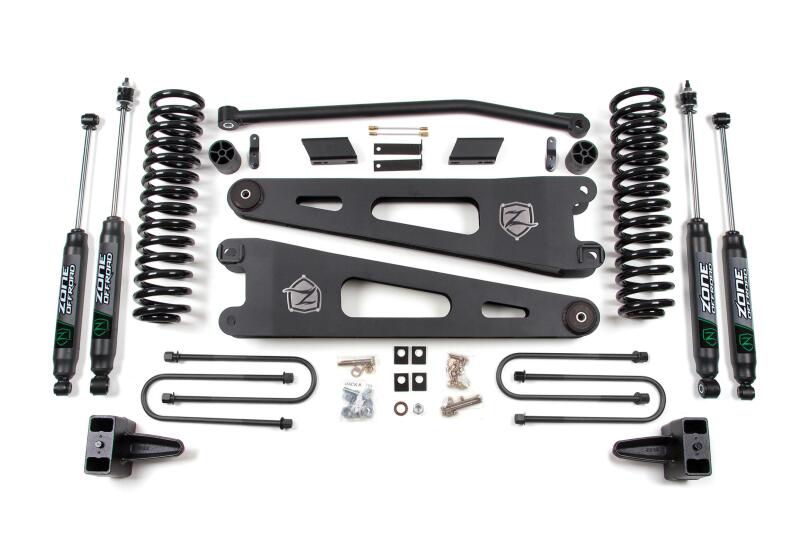 Zone Offroad ZONF23N 08-10 fits Ford SuperDuty 4in Radius Arm System - Diesel