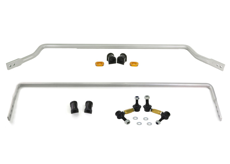 Whiteline BMK014 fits Mazda 99-05 Miata / 00-05 Miata LS Front And Rear Sway Bar Kit