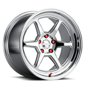 Kansei K14X-188516+35 K14X Roku 18x8.5in / 5x100 BP / 35mm Offset / 73.1mm Bore - Chrome
