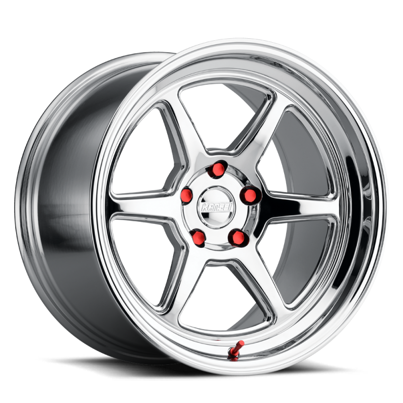 Kansei K14X-189012+12 K14X Roku 18x9in / 5x114.3 BP / 12mm Offset / 73.1mm Bore - Chrome Wheel