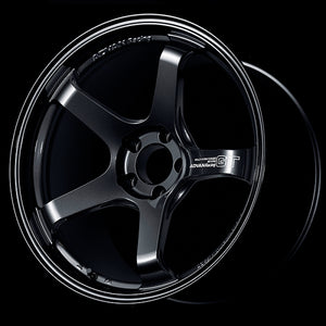 Advan YAQB8G42MTB GT Beyond 18X8.0 +42 5x112 Racing Titanium Black Wheel