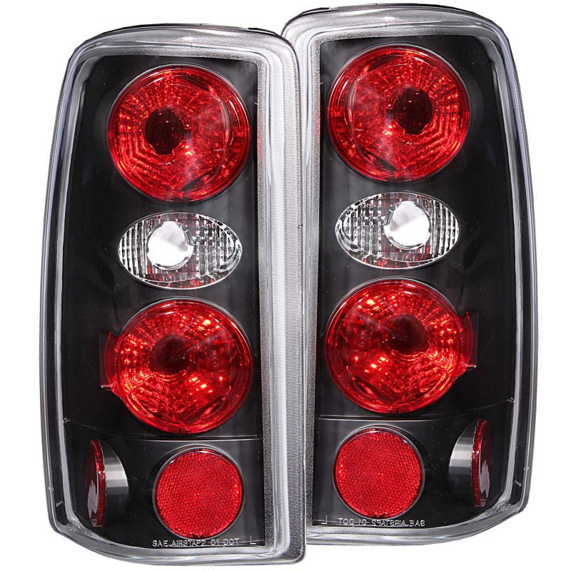 ANZO 211010 2006 fits Chevrolet 00-20 Suburban Taillights Black