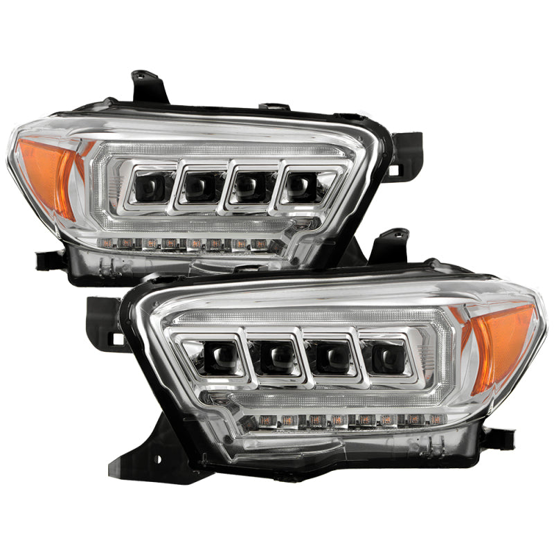 Spyder 5088369 fits Toyota 16-20 Tacoma Halogen Model Only High-Power LED Headl