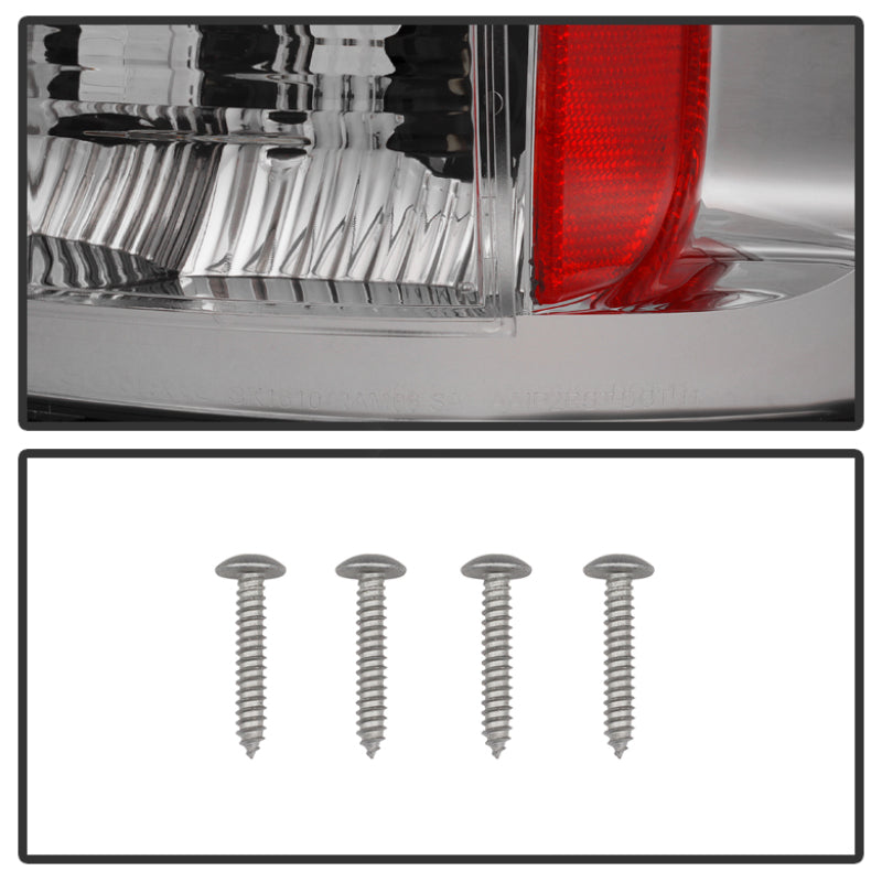 Spyder 5002563 fits Dodge 02-06 Ram 1500/Ram 2500/3500 03-06 LED Tail Light Chr