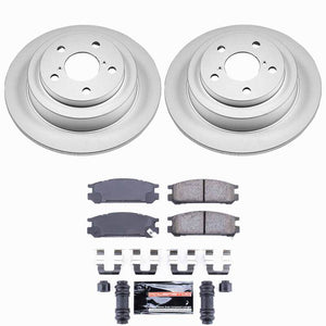 Power Stop 93-96 Subaru Impreza Rear Z23 Coated Brake Kit