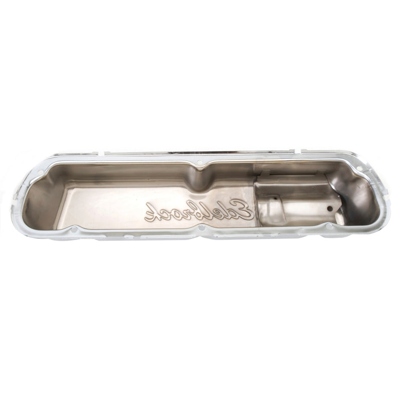 Edelbrock 4460 Valve Cover Signature Series fits Ford 260-289-302-351W CI V8 Chrome