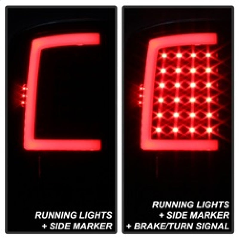 xTune 9038488 09-18 fits Dodge Ram 1500 LED Tail Lights - Black Smoke (ALT-ON-D