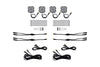 Diode Dyamics Rock Light - Red/White - M8 Add-On 4-Pack