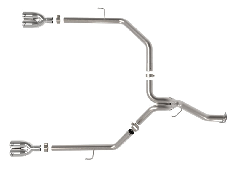 AFE 49-38095-P  Series 3in 304SS Cat-Back 21 fits Jeep Gladiator V6-3.0L (td) -