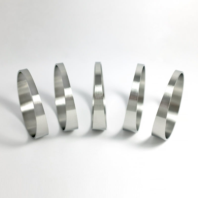 Stainless Bros 609-12701-0016 5.0in x 1D/5in CLR Tight Radius 16 Gauge Pie Cut -