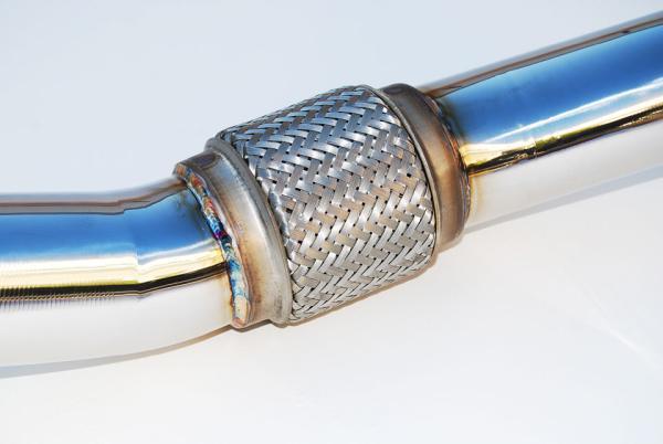 Invidia HS08SW4GTT 08-09 WRX Sedan 76mm (101mm tip) REGULAR Titanium Tip Cat-bac
